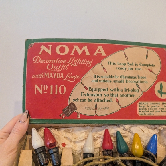 NOMA Decorative Lighting Outfit with Mazda Lamps Vintage String Lights - Picture 6 of 8